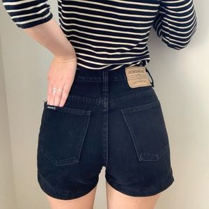 Black Jordache Shorts